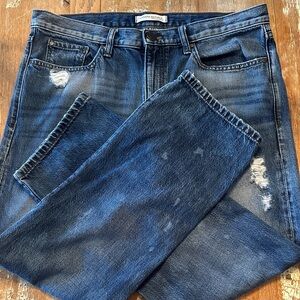 Banana Republic Distressed Boyfriend Jeans
